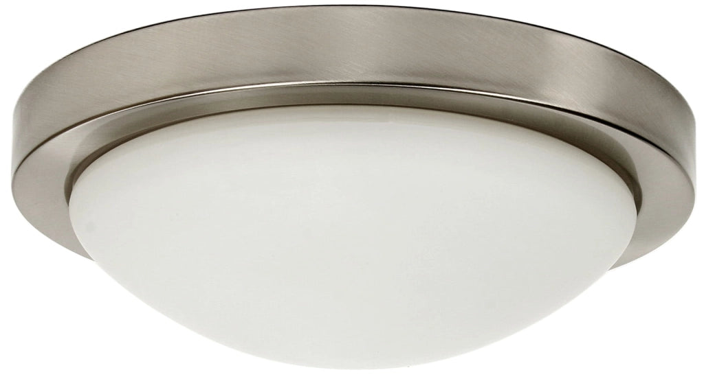 Candellux plafoniera RODA 32 cm bianco/argento IP44