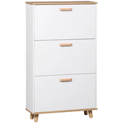 Scarpiera 3 Ante ¨C Minimal ¨C Bianco 70x23.5x122 cm