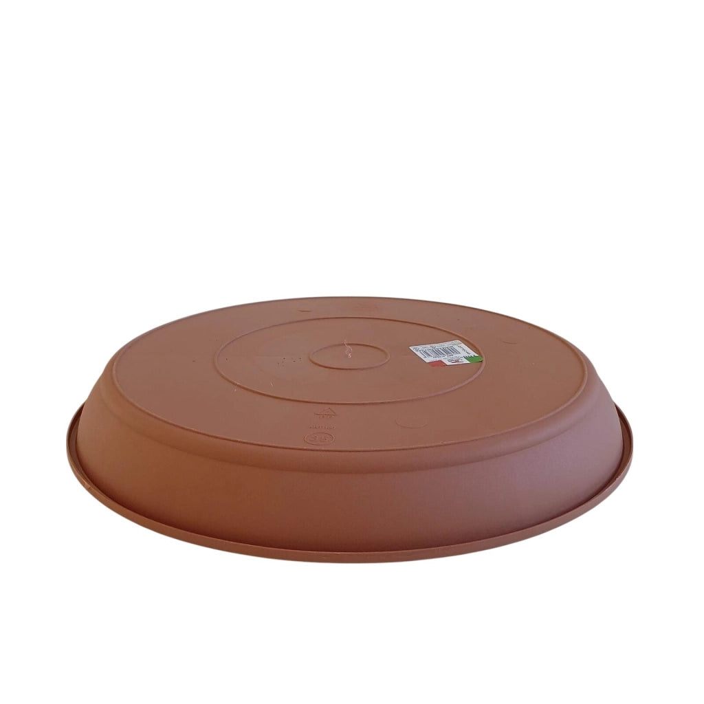 SOTTOVASO CRETA D.18XH3CM COLOR TERRACOTTA