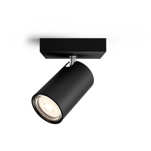 FARETTO A SOFFITTO/PARETE KOSIPO BLACK 1XNW 230V