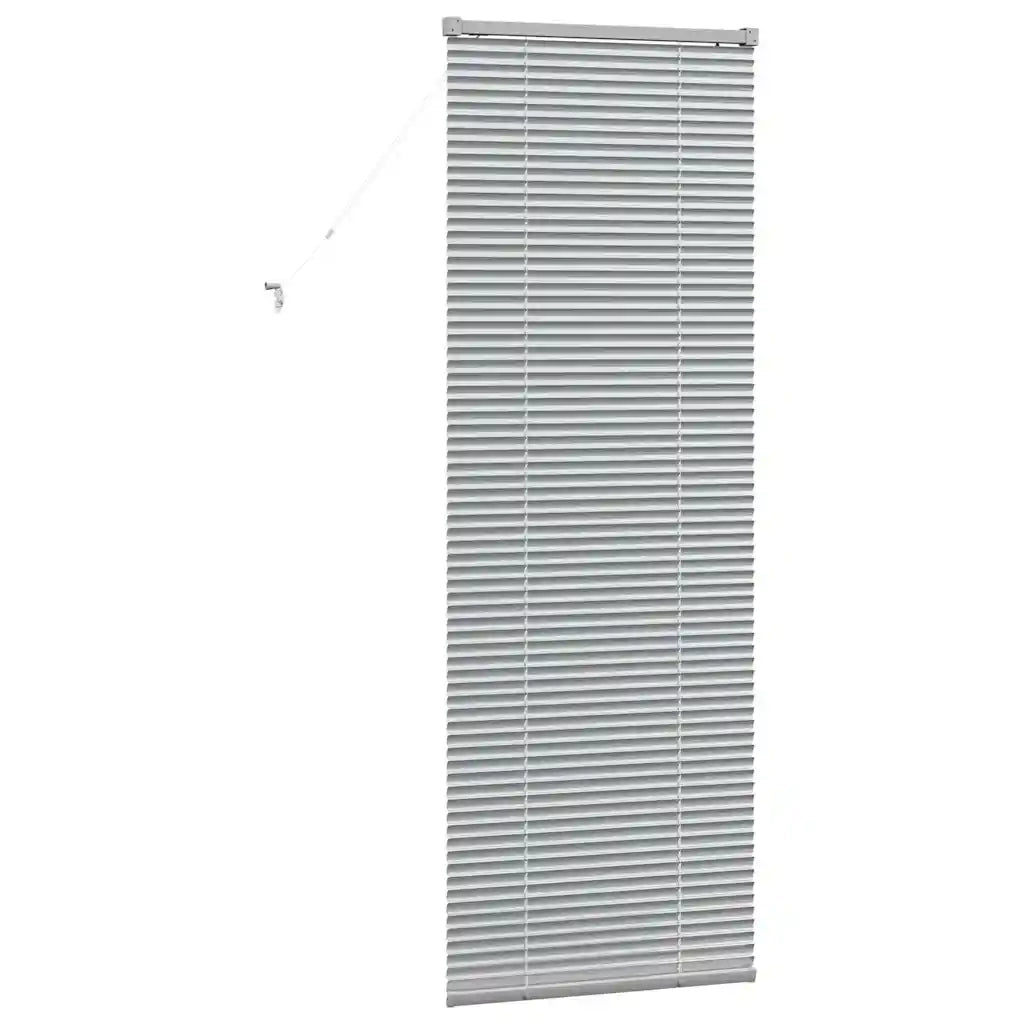 Tendaggi a Veneziana | Tenda a lamelle Argento 175 x 60 cm Alluminio