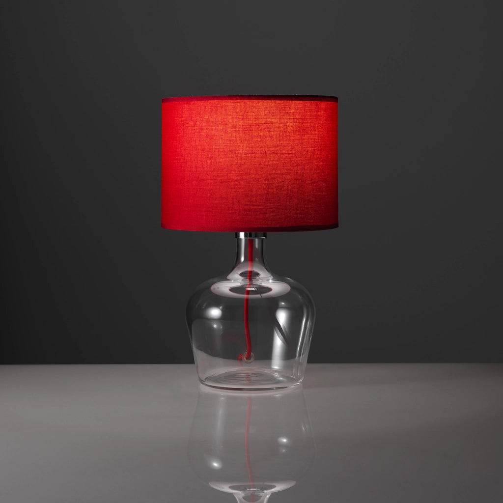 Lampada da tavolo BRUMA rosso