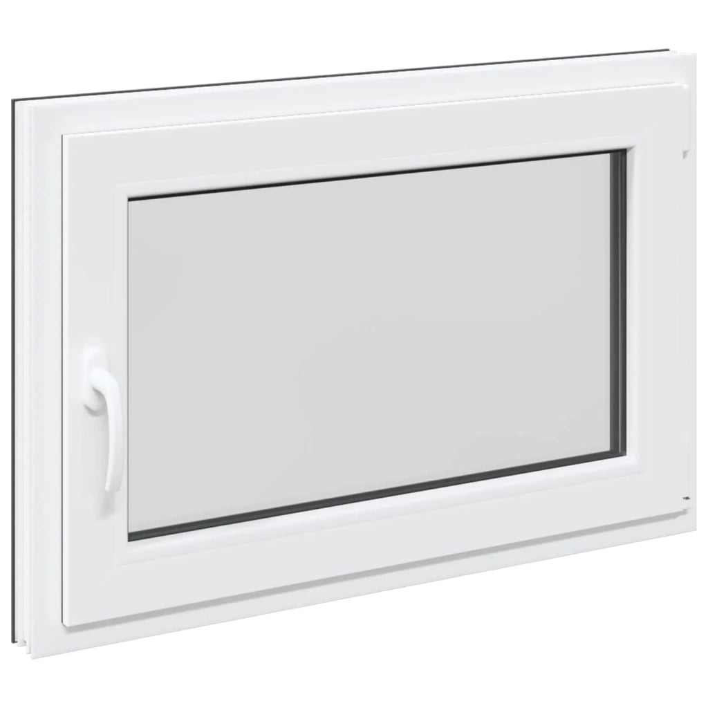 Finestra per Soffitta RISOR Antracite 90 x 60 cm PVC e Vetro 42047288