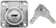 Chiusura per cassetti in acciaio inossidabile - Cassetto sicuro - Cassetto decorativo - Cassetto per gioielli - Resistente alla corrosione - Adatto per cassetti/biblioteche