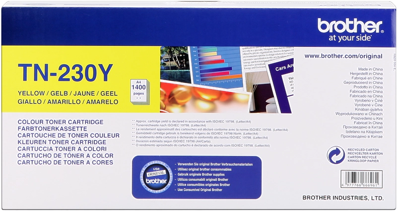 Brother TN-230Y cartuccia toner 1 pz Originale Giallo