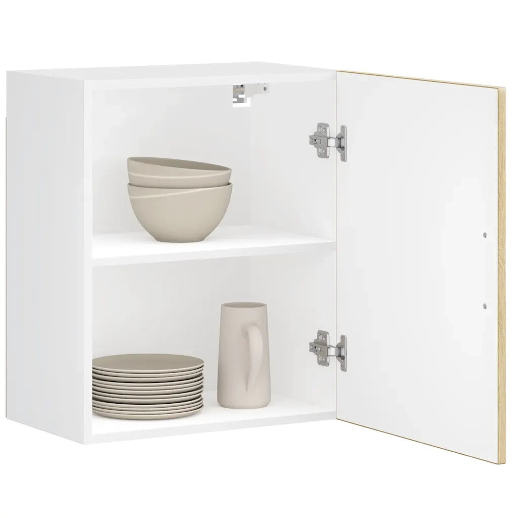 Pensile da Cucina-Mobile Cucina da Parete Porto Rovere Sonoma in Legno Multistrato 811583