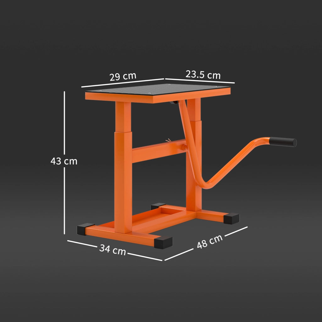 Cavalletto Alzamoto ¨C Minimal ¨C Arancione, Metallo, 48x34x43 cm