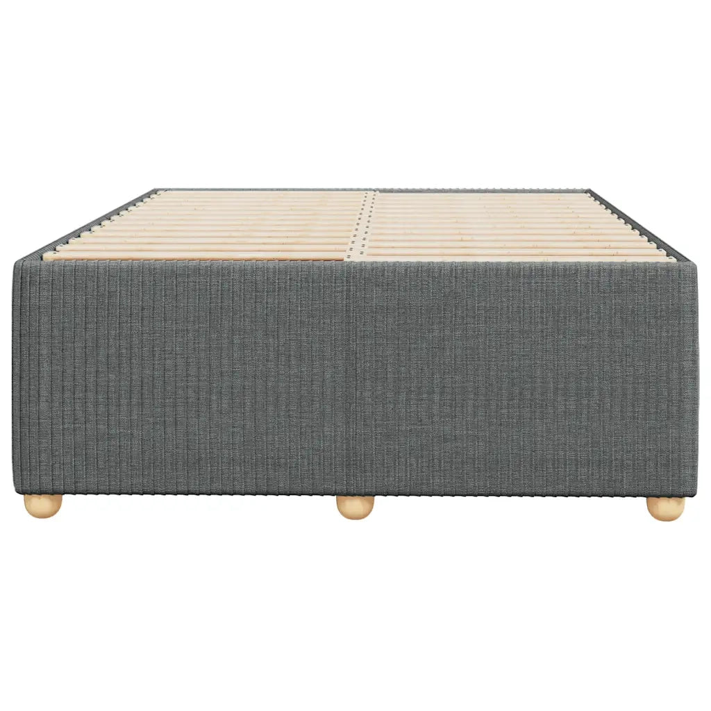 Giroletto senza Materasso Grigio Scuro 120x190 cm in Tessuto 3284922