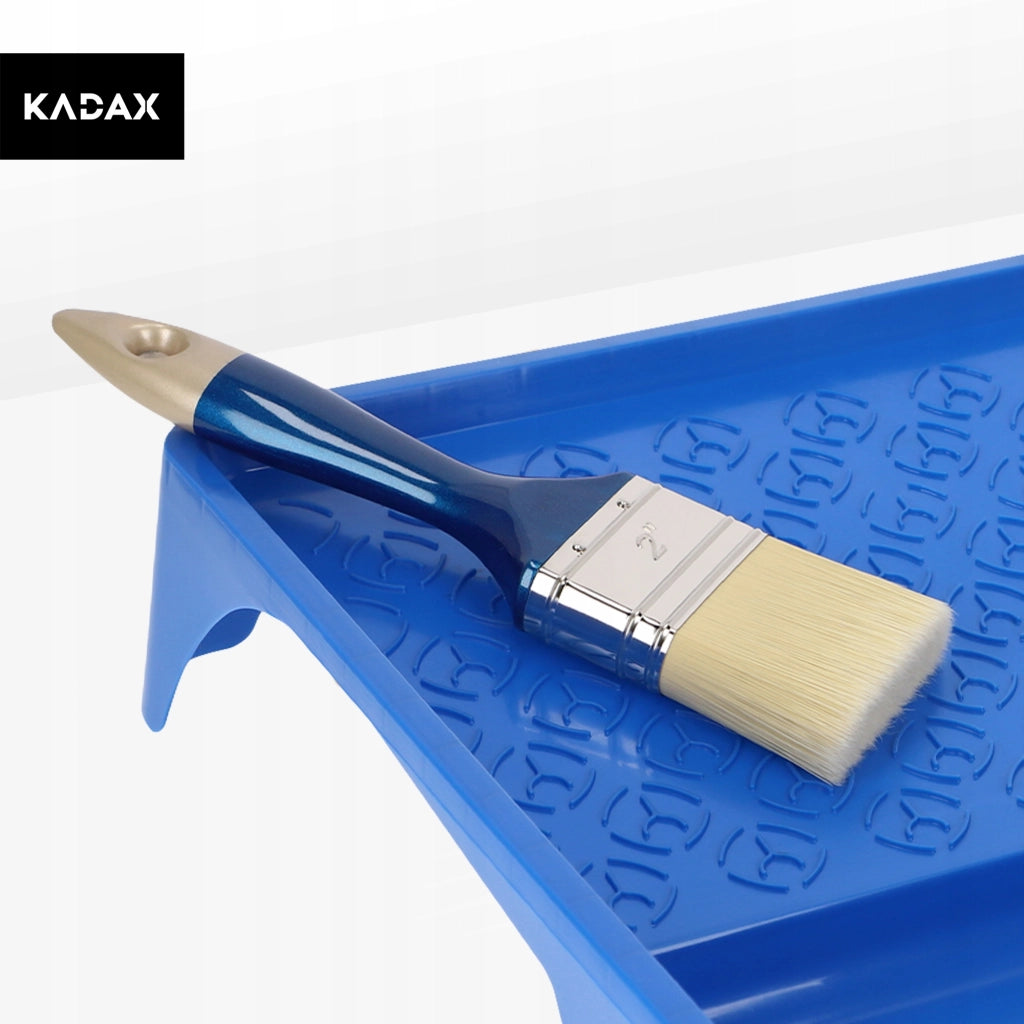 Pennello da pittura KADAX universale piatto dritto lucidabile, 53 mm