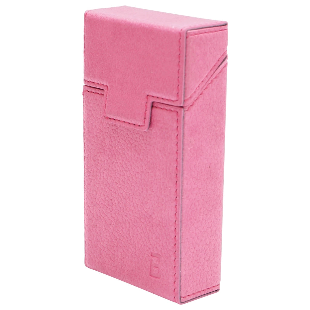 Custodia in pelle rosa per pacchetto di sigarette P25