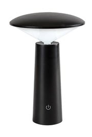 Lampada tavolo LED nera USB-C CCT Polperro Rabalux