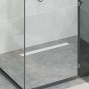 Drenaggio doccia 2 in 1 Argento 80 cm Acciaio Inox 304 42015940