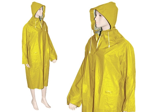 IMPERMEABILE BRIXO IN PVC GIALLO  -L