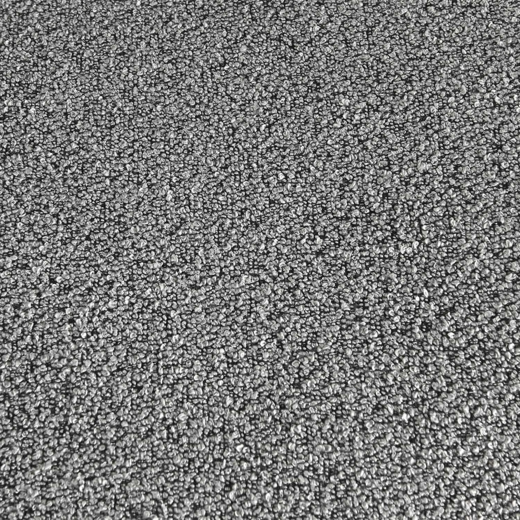 Modulo per divano modulare senza braccioli in bouclé, 1 posto, grigio