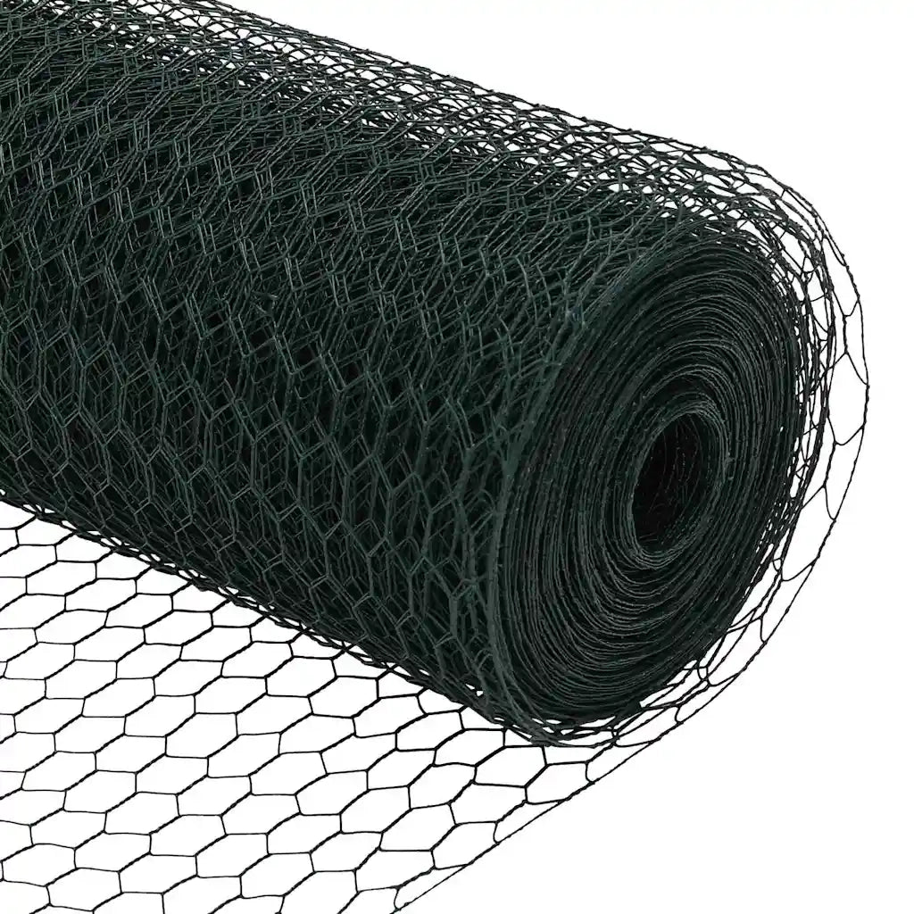 Recinzione Esagonale Verde 1,6 x 100 m PVC 42005474
