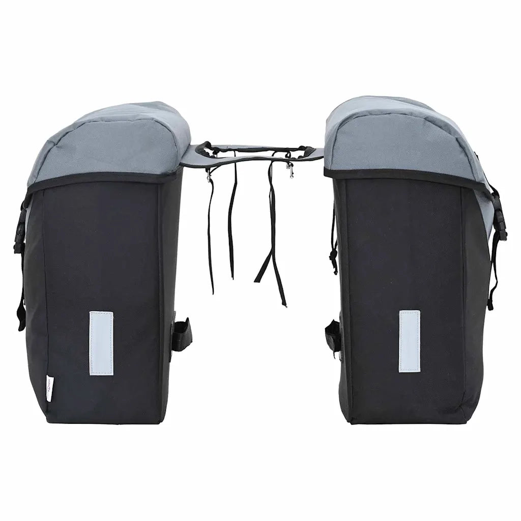 Borsa per biciclette Grigio e Nero 31.5 x 15.5 x 40 cm 42008089