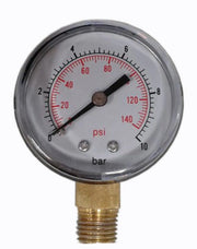 1pz manometro radiale 50 mm 1/4 per autoclave cod:ferx.8957