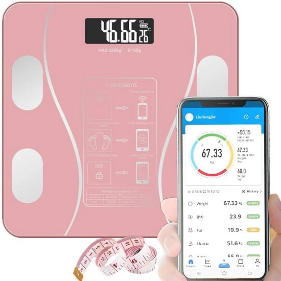 Pesa Elettronica Bluetooth con Design Sottile e 13 Funzioni