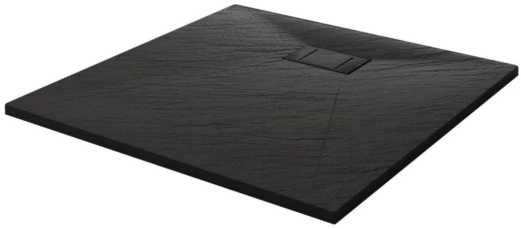 Piatto Doccia 80x180 cm in Acrilico Fosterberg Azalea Antracite