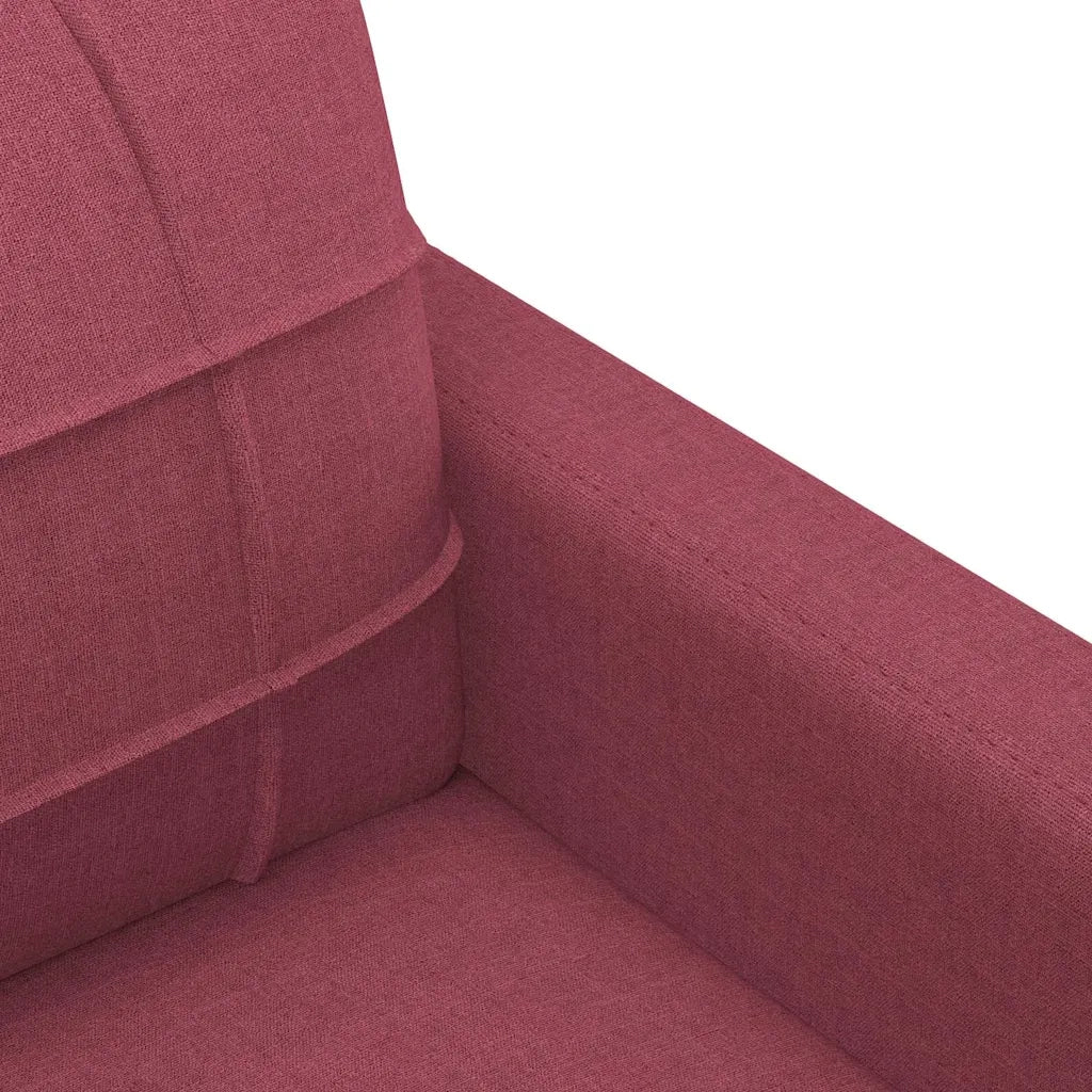 Poltrona | Sedia Relax Rosso Vino 60 cm in Tessuto
