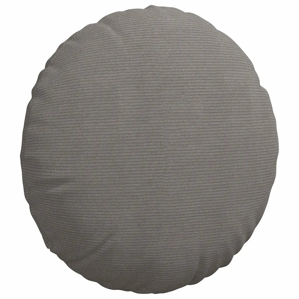 Cuscini per Seduta 2 pcs Grigio chiaro Ø60 x 21 cm 42014223