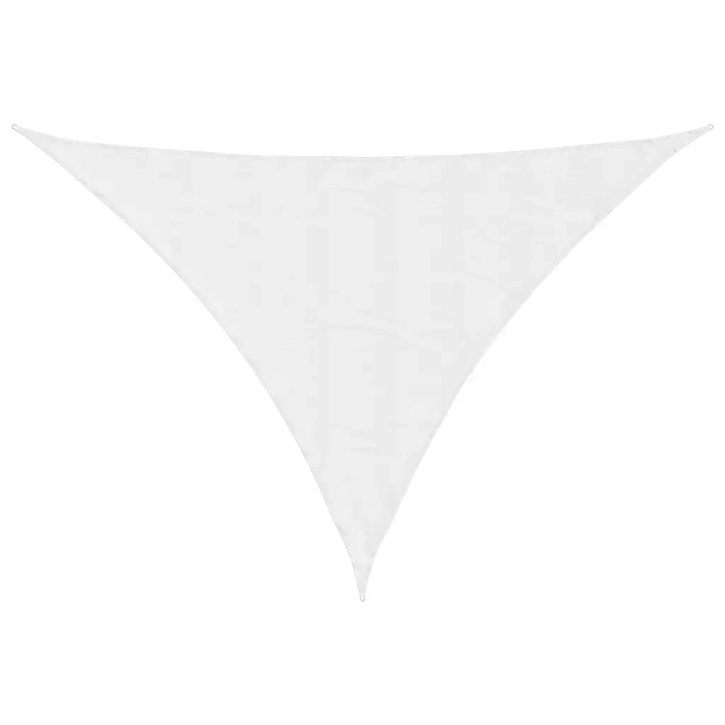 Vela Ombreggiante-Parasole a vela Oxford Triangolare 4x5x5 m Bianco
