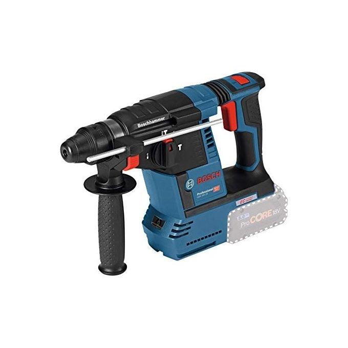 Bosch 0611909000 GBH 18V-26 Martello Perforatore a Batteria 18 V SDS-plus Motore Brushless KickBack Control EPC colore Blu