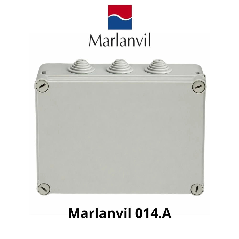 Cassetta di derivazione marlanvil 014.a resistente e versatile 380x300x120mm