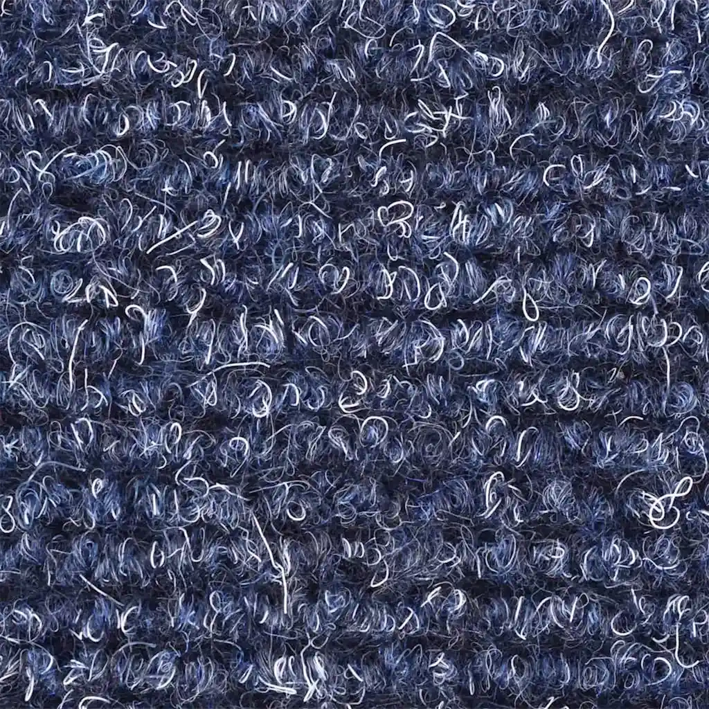 Tappetini per scale autoadesivi 15 pz 56x17x3 cm blu semicircolari 132695