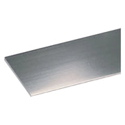 PROFILO PER FAI DA TE PIATTO mm 25 x  2 - mt 2 argento brillante- 10 pezzi  - UNIKO