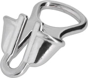 Anello di ancoraggio in acciaio inossidabile 316 - Adatto per catene da 10-12 mm - Duraturo - Facile da installare - Qualità premium - Stopper di ancoraggio