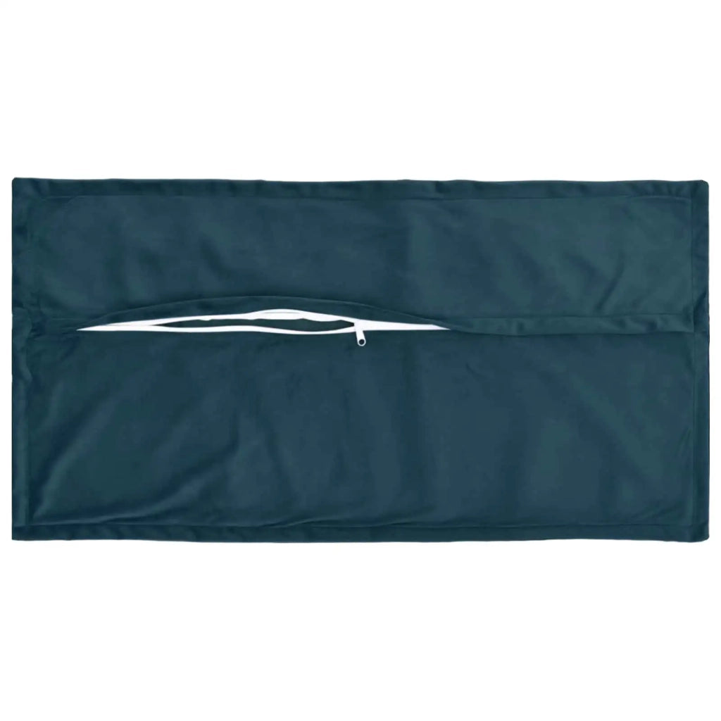 Cuscino con cuscino HOUTEN 2 pz Blu Velluto 933528
