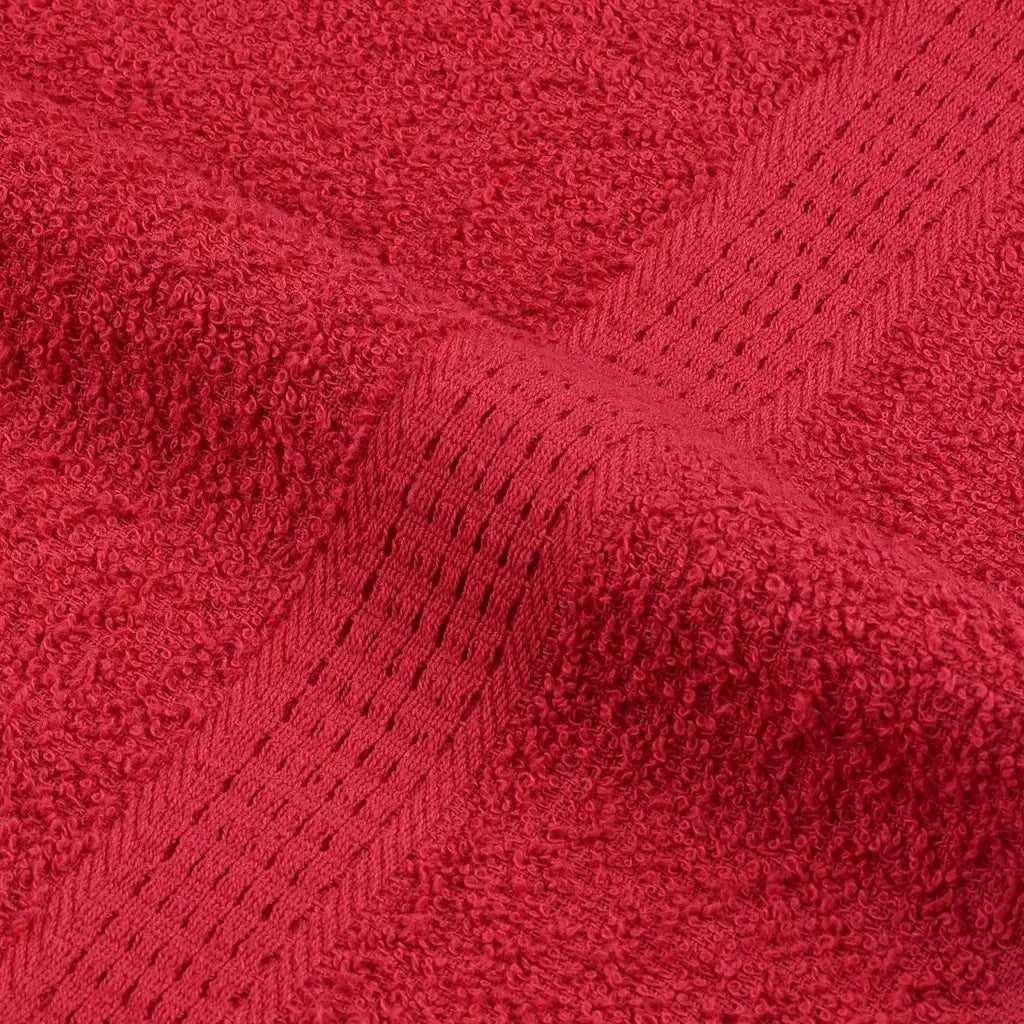 Asciugamani per ospiti FROGN 4 pz Rosso 30x50 cm 360 g/m² 136924
