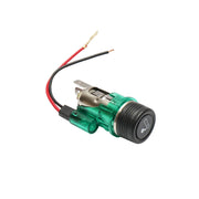Presa accendisigari universale 12V fi28 per auto, con luce verde integrata Breckner Germany