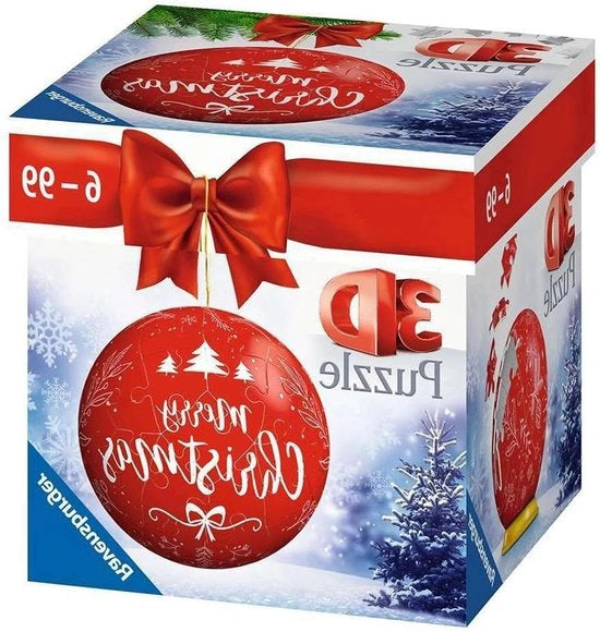 Puzzle di Natale 3D - 54 pezzi - adatto da 6 anni in su