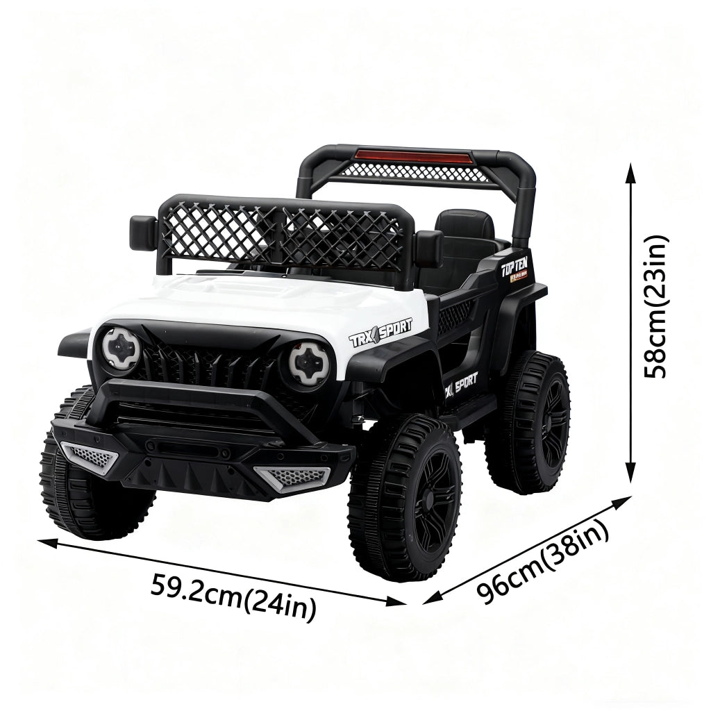 Auto elettrica per bambini con telecomando ¨C Xylo ¨C Rosso