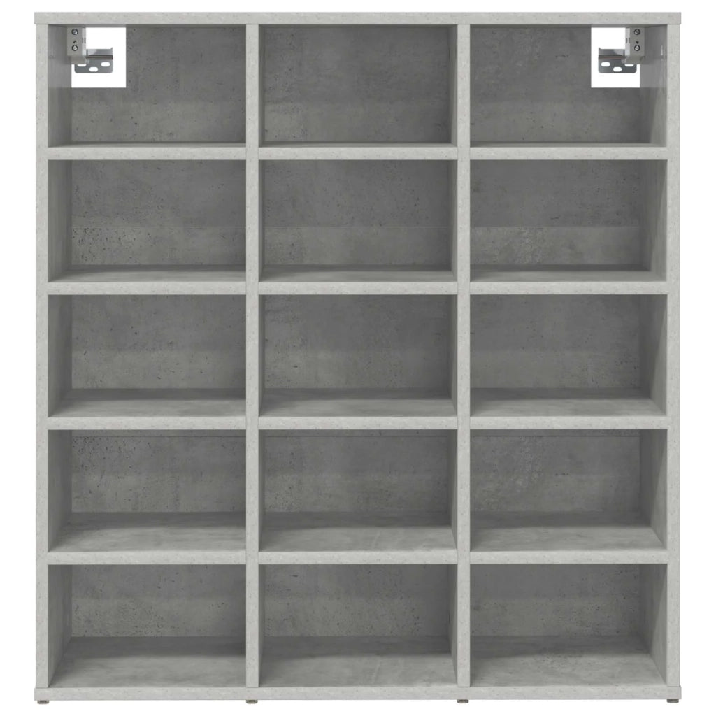 Scarpiera | Mobile per scarpe Grigio cemento 77,5 x 30 x 83,5 cm