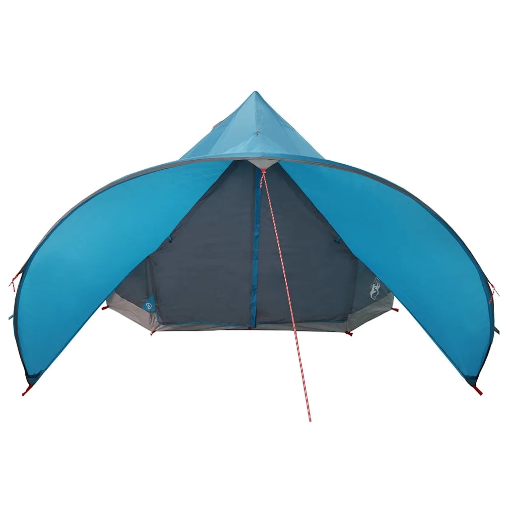 Tenda Teepee per 5 Persone Blu e Grigio 415 x 415 x 247 cm 42004012