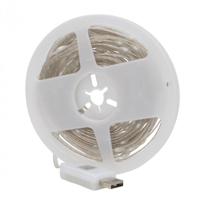 Catena luci LED 10m 200 RGB Bluetooth USB IP65 Ecolight