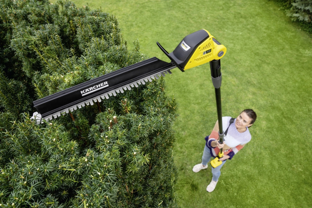 KARCHER Tagliasiepi a batteria PHG 18-45 Battery - Piattaforma batteria: Piattaforma Battery Power+ 18 V  - Lunghezza lama: 45 cm - Spazio tra i denti della lama: 18 mm