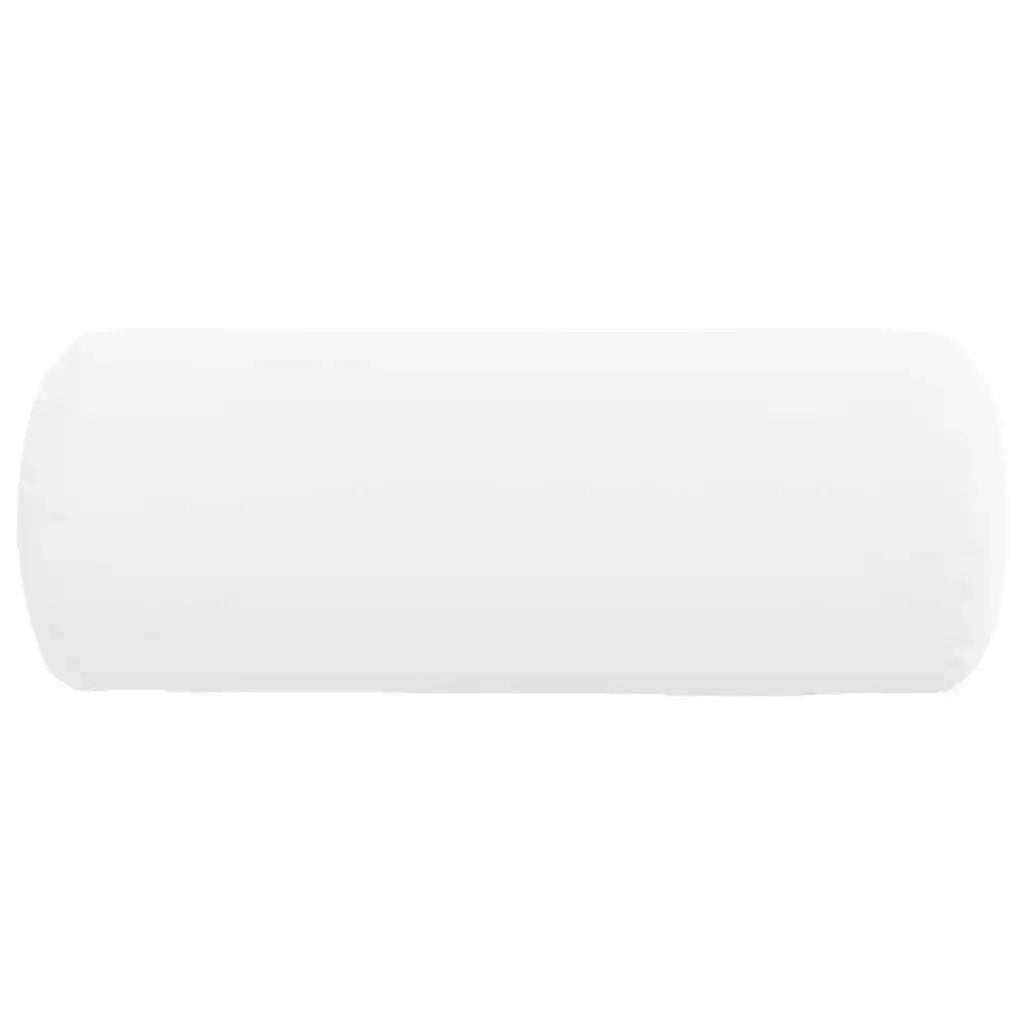 Cuscini a rullo 2 pcs Bianco Ø 15 x 40 cm Tessuto 42014279