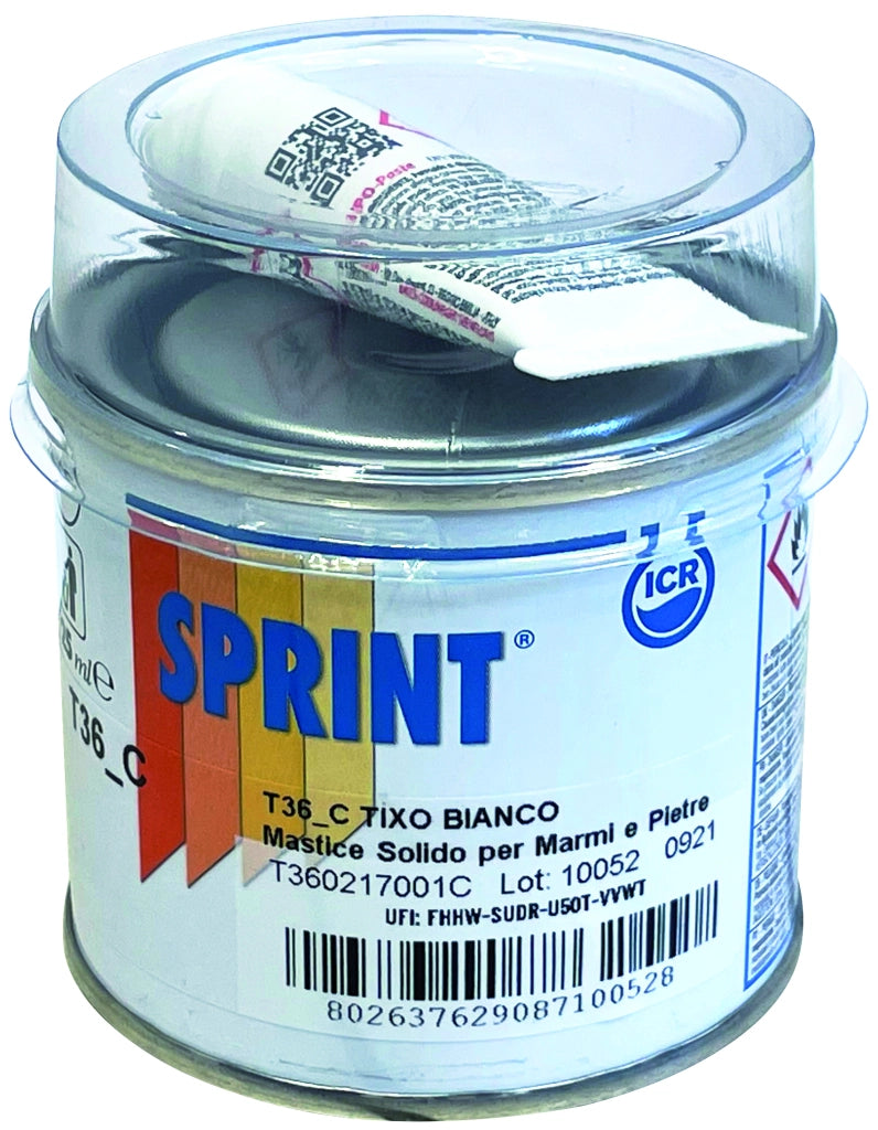 STUCCO PER MARMO BIANCO  ml. 125 18.00 pz