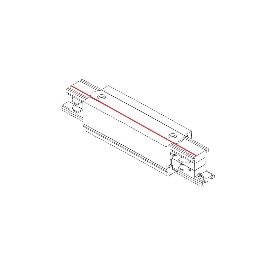 Connettore lineare bianco binario 3 circuiti CTLS Nowodvorski 8707