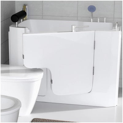 Vasca da bagno per anziani 130x90 sportello con apertura esterna a destra