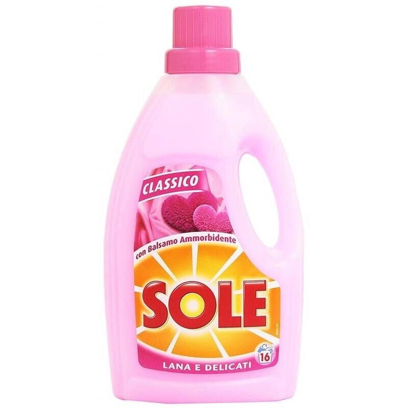 SOLE DETERSIVO PER BUCATO LANA E DELICATI DA 1 LT FORMATO CLASSICO