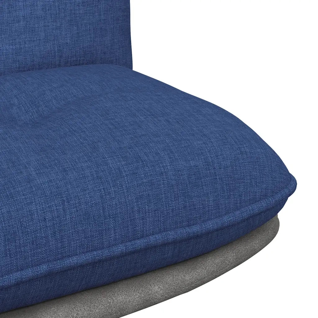 Sedia da Ufficio Girevole Blu in Tessuto 4105393
