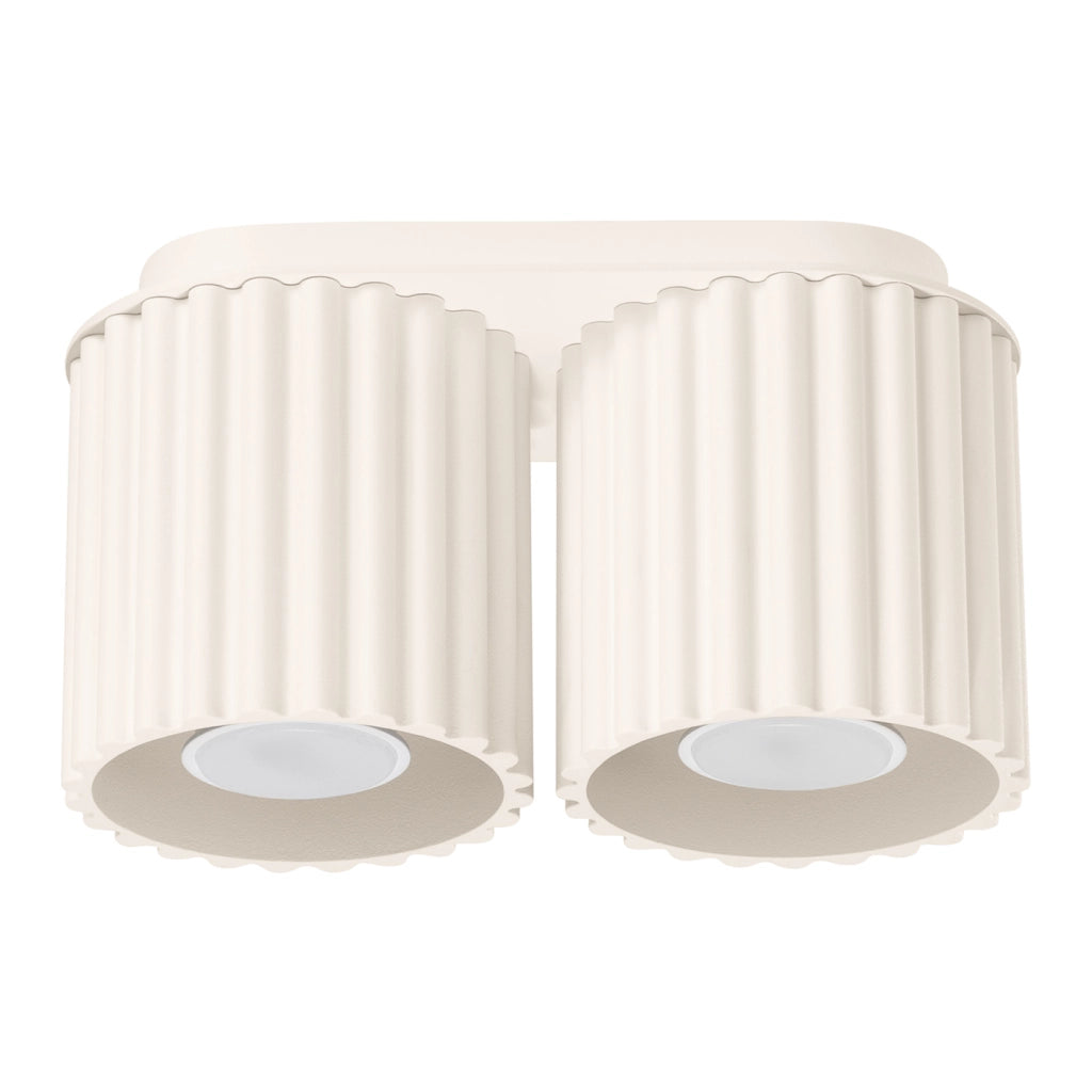 Lampada da soffitto AURA 2 beige GU10