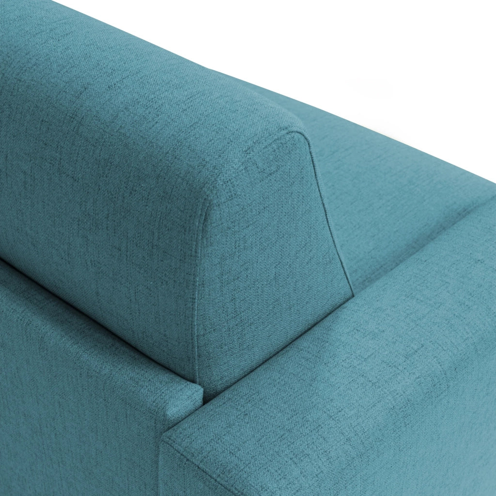 Nixon Divano letto c/mat. H 20 cm 200 cm (mat. 140x197) Azzurro