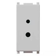 VIMAR PLANA - PRESA POLARIZZATA 2P 6A 24V SELV SILVER