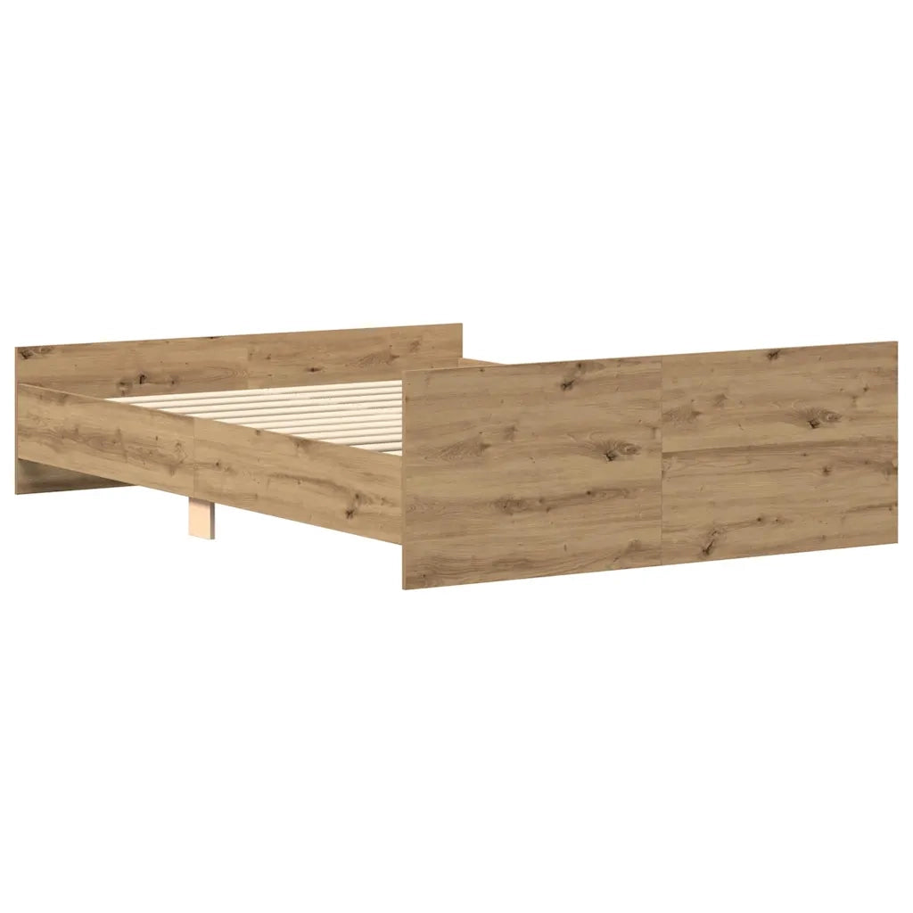 Giroletto senza Materasso-Struttura Letto Rovere Artigianale 120x200cm 138923